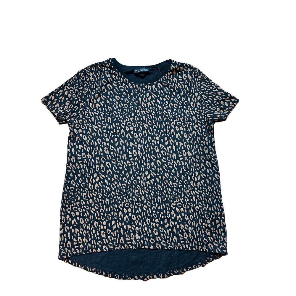 Zara leopardāprint womenāsā top szāsmall